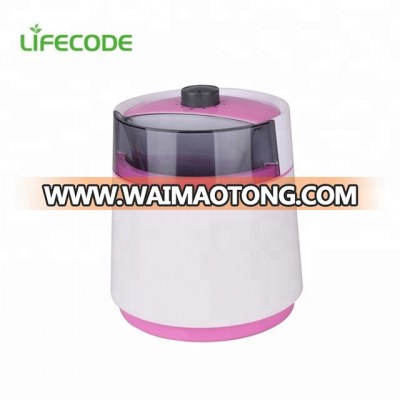 Lifecode 0.8 quart household mini ice cream maker with rotary timer control